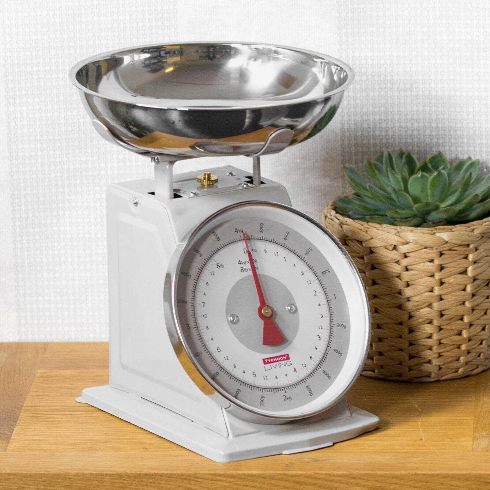 Typhoon Grey Mechanical Kitchen Scales