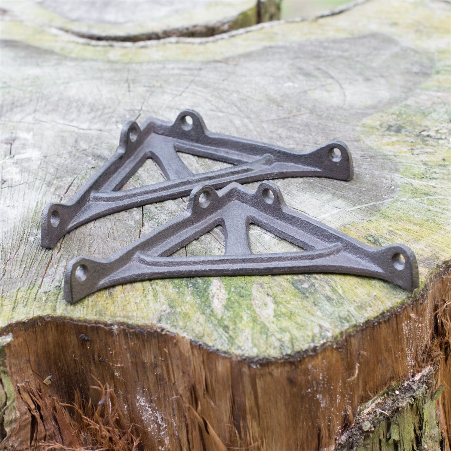 Set Of 2 Cast Iron Brackets