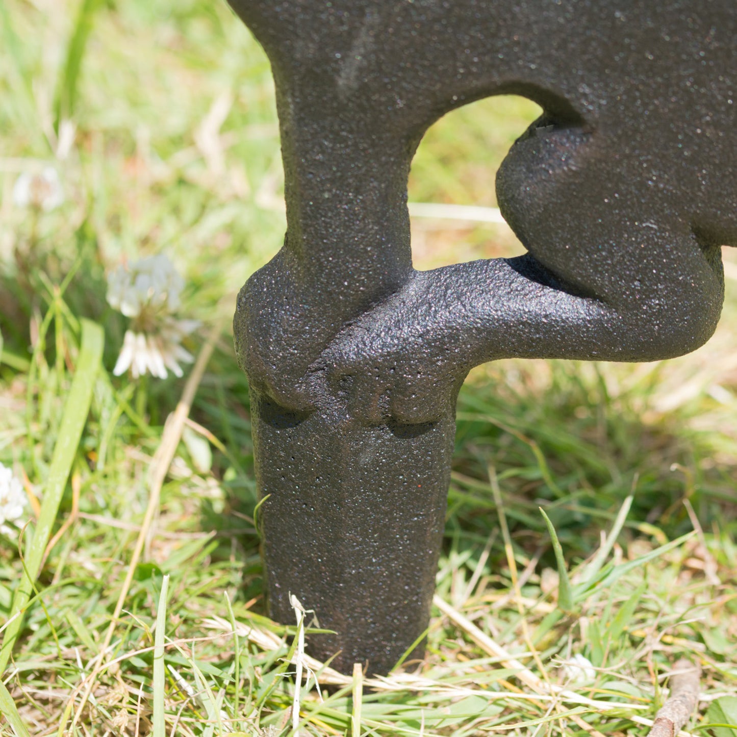 Cast Iron No Fouling Dog Sign