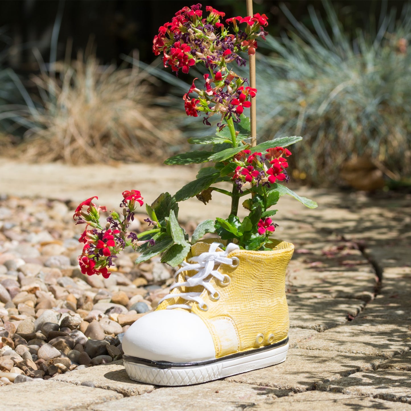 Yellow Small Shoe Boot Planter