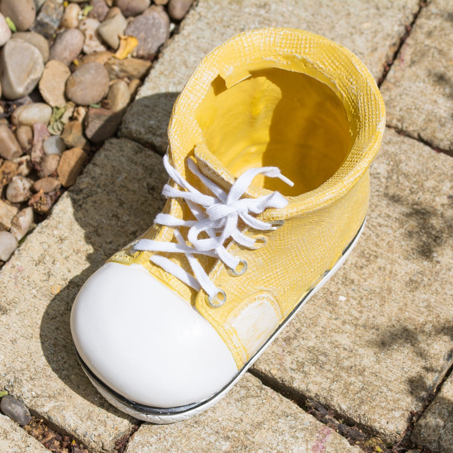 Yellow Small Shoe Boot Planter