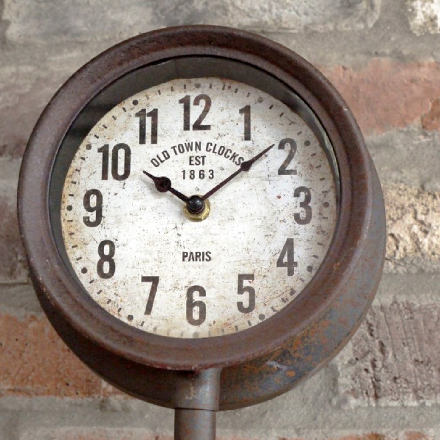 Industrial Pipe Clock