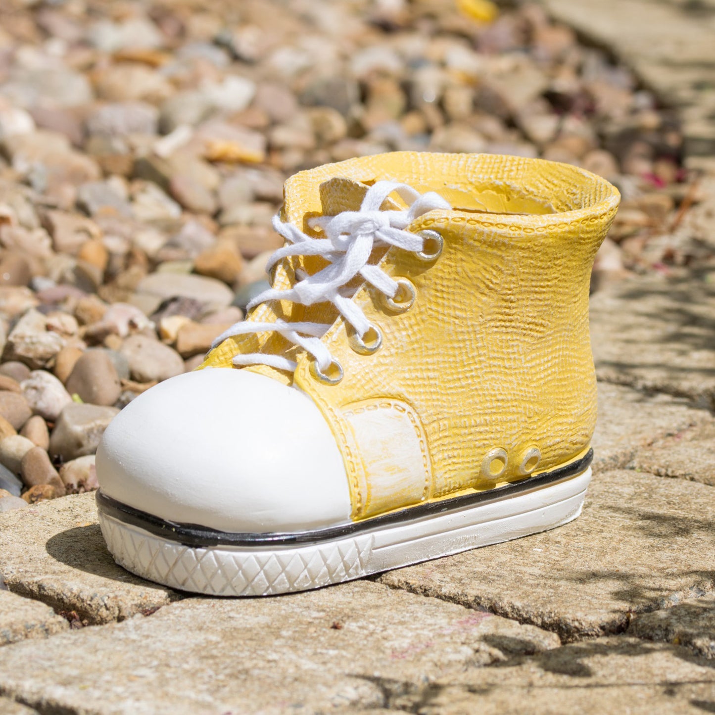 Yellow Small Shoe Boot Planter