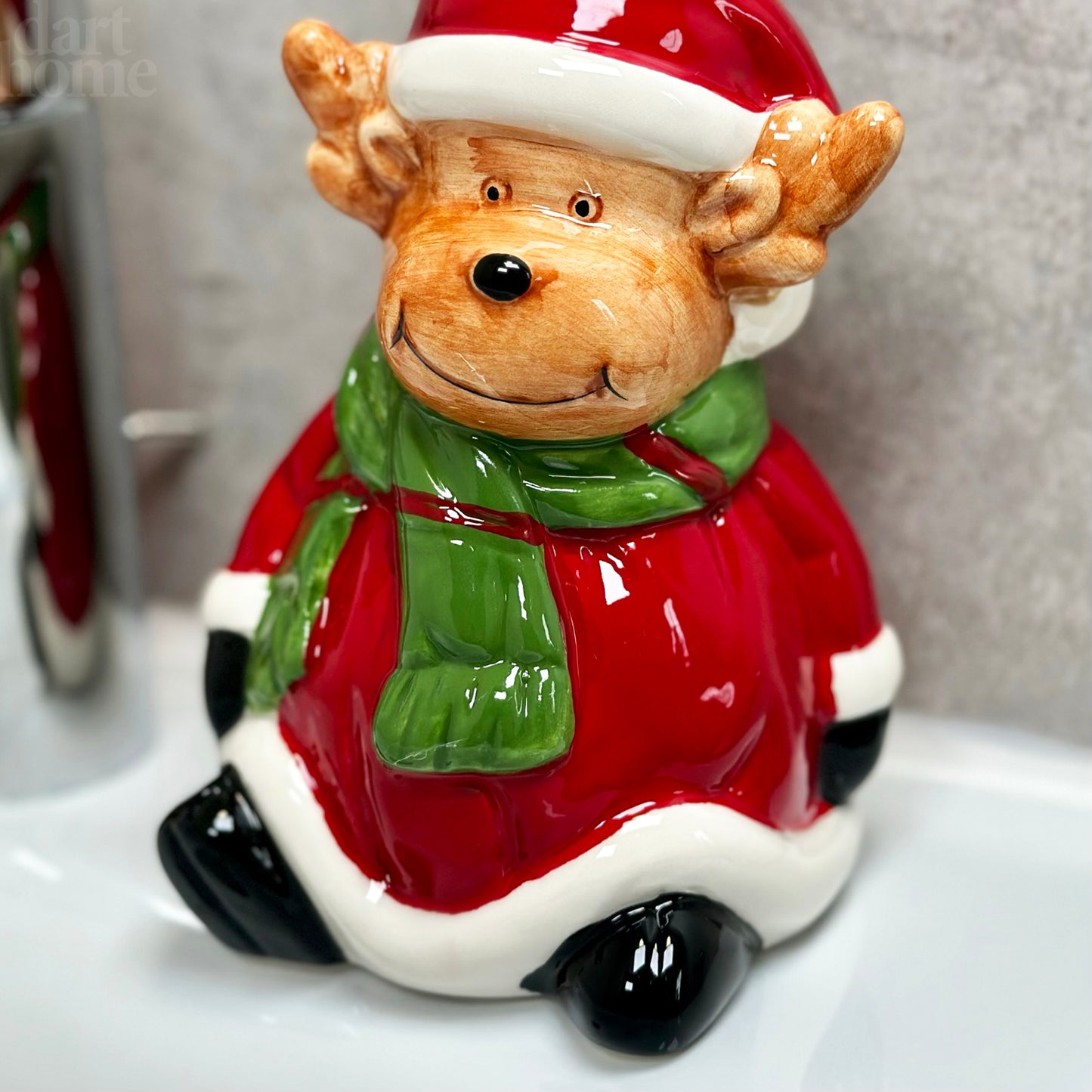 Weihnachts-Rentier-Seifenspender
