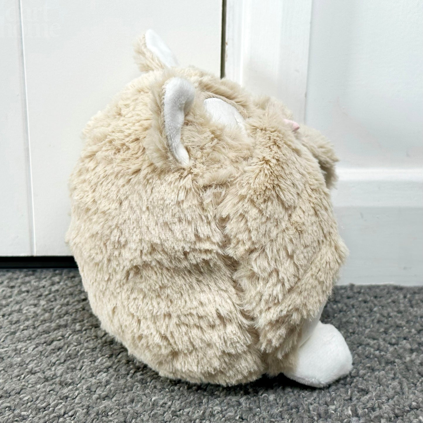 Beige Soft Owl Doorstop