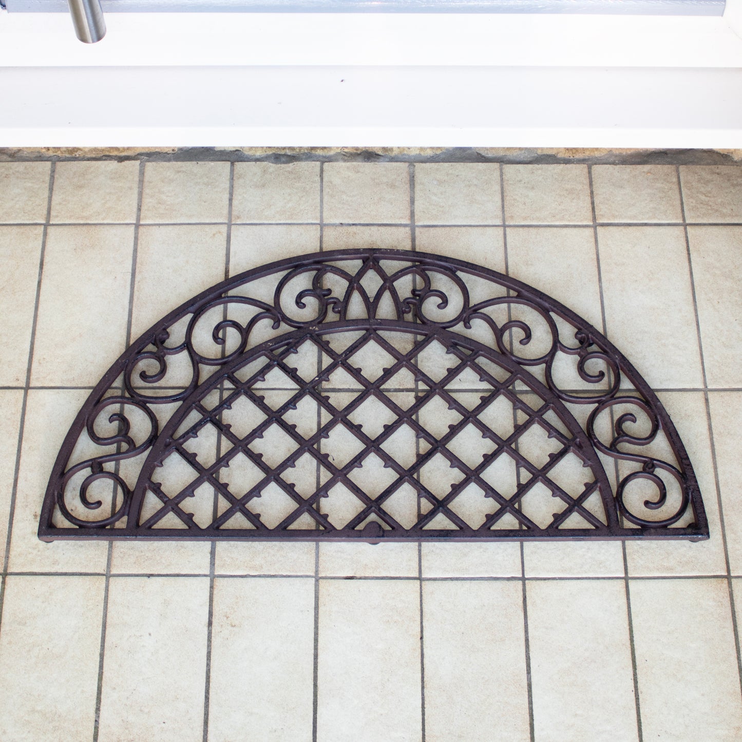 Half Moon Cast Iron Doormat