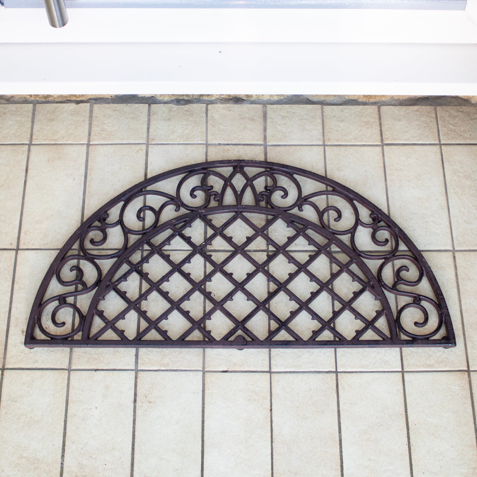 Half Moon Cast Iron Doormat