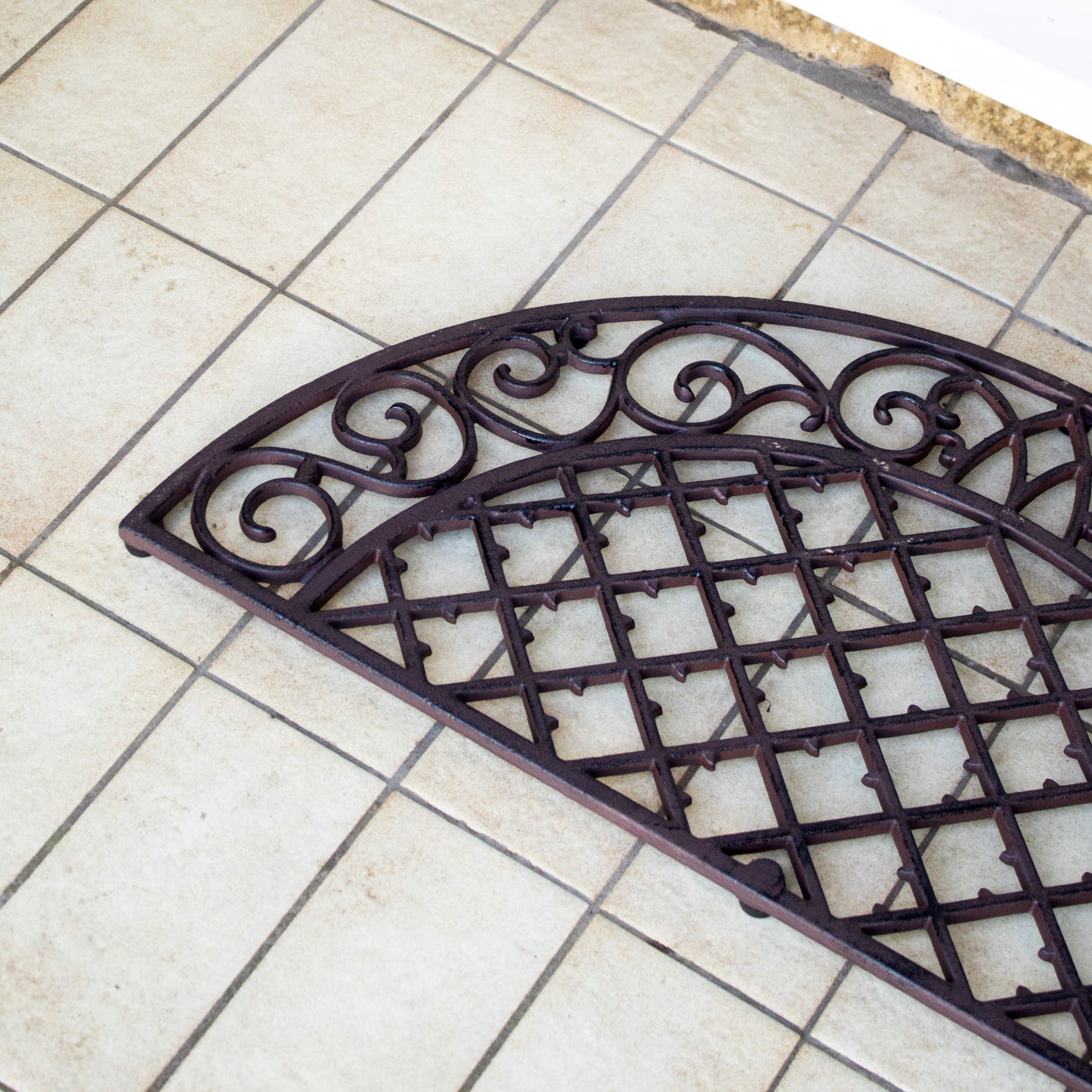 Half Moon Cast Iron Doormat