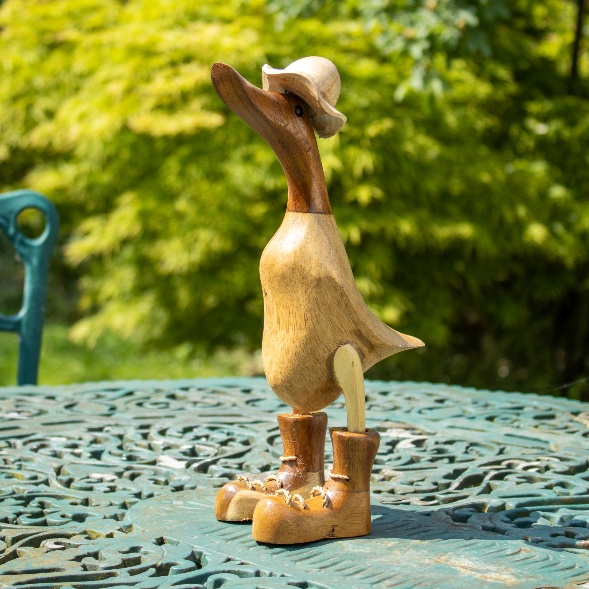 Wood Duck With Frilly Hat Ornament
