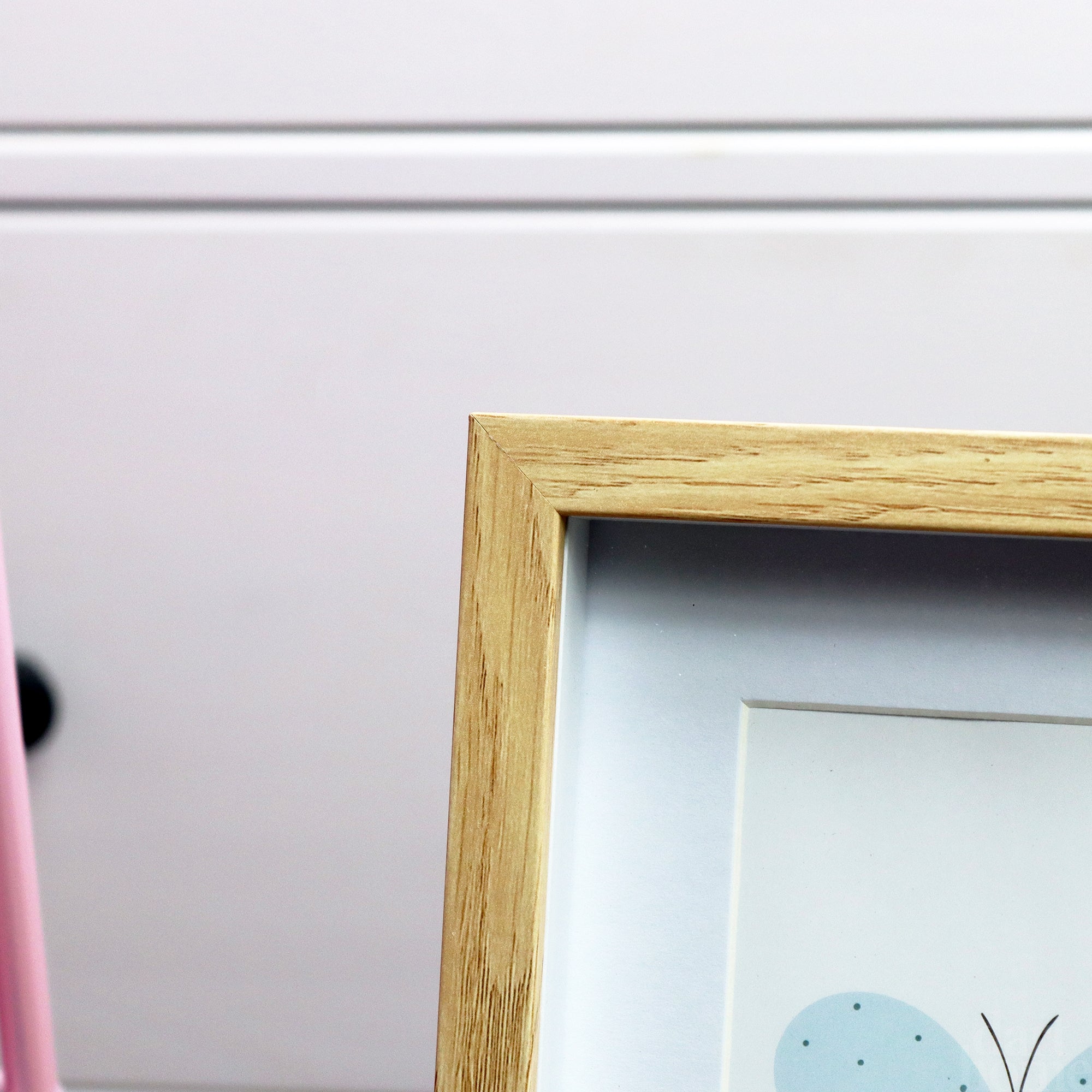 Wood Butterfly Photo Frame