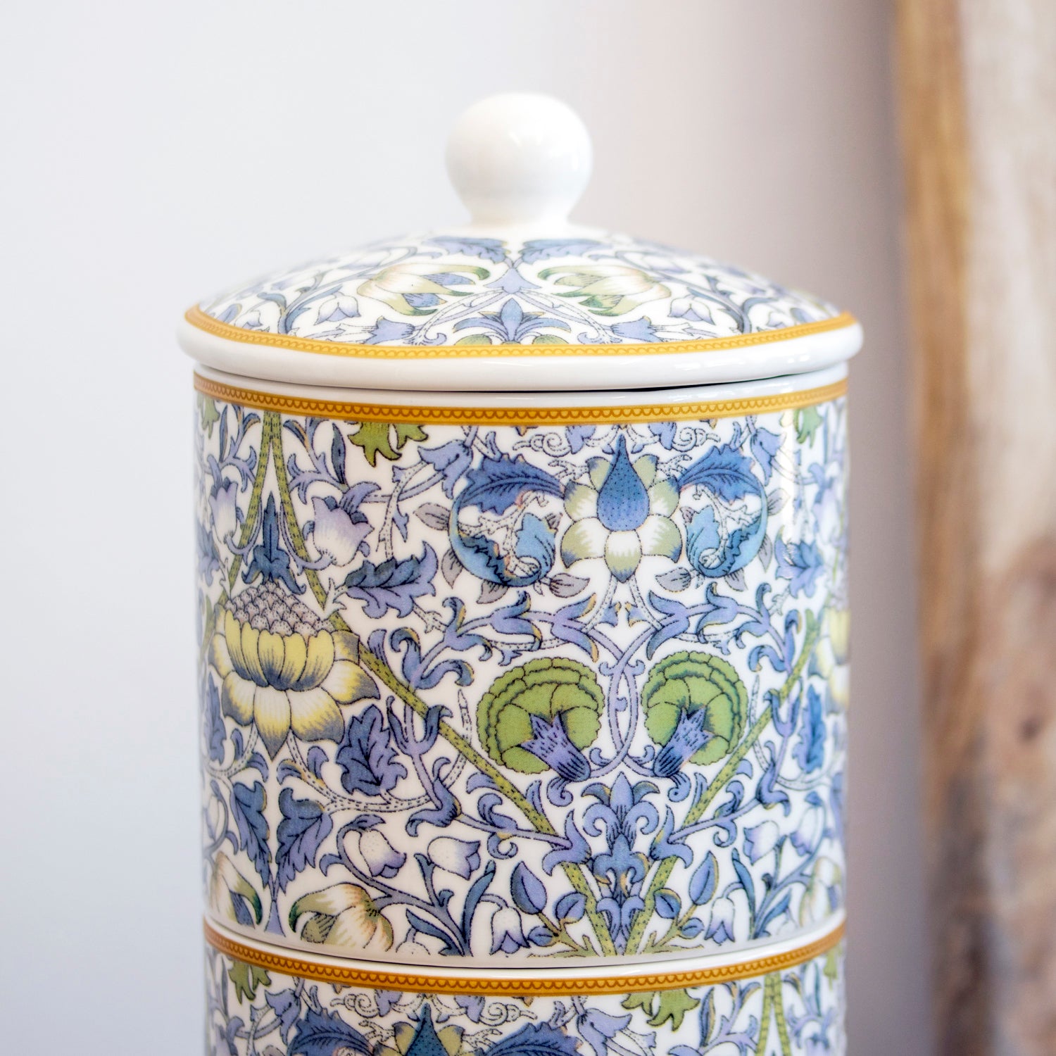 William Morris Lodden Stacking Storage Jars Set