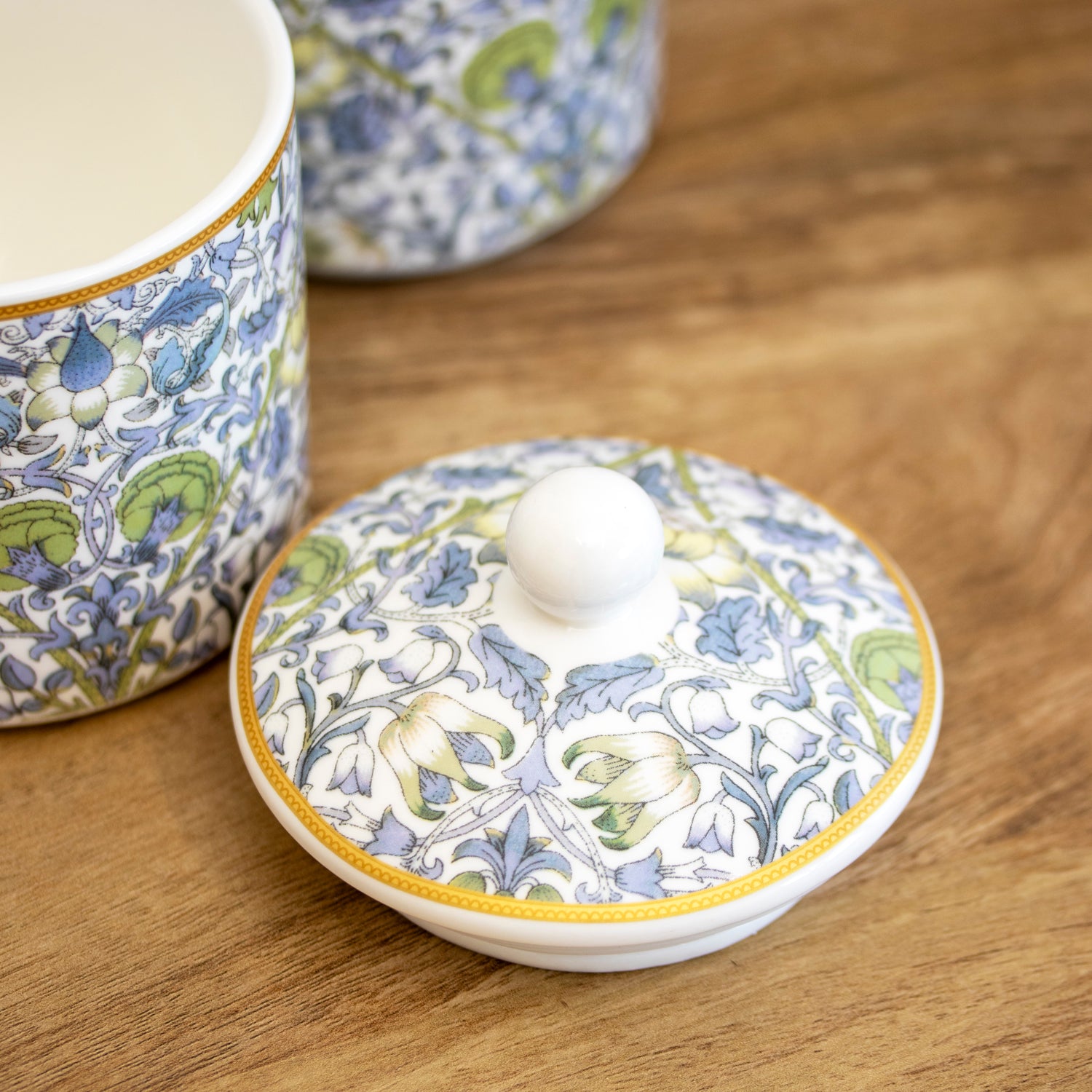 William Morris Lodden Stacking Storage Jars Set