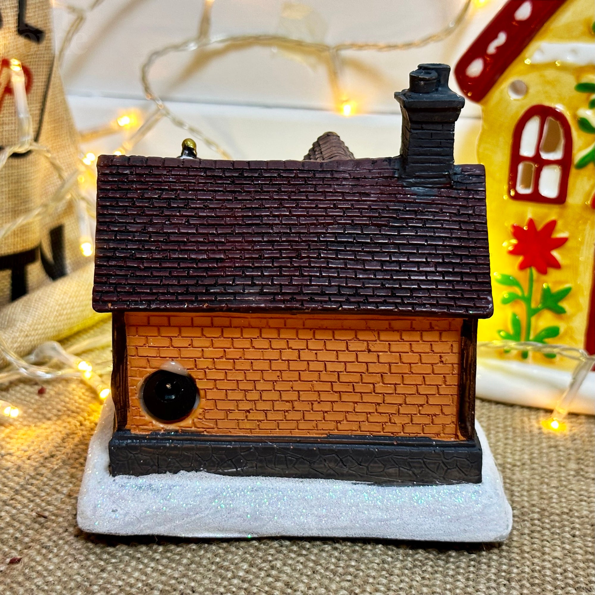 Leuchtende Weihnachtsmann-Heimdekoration