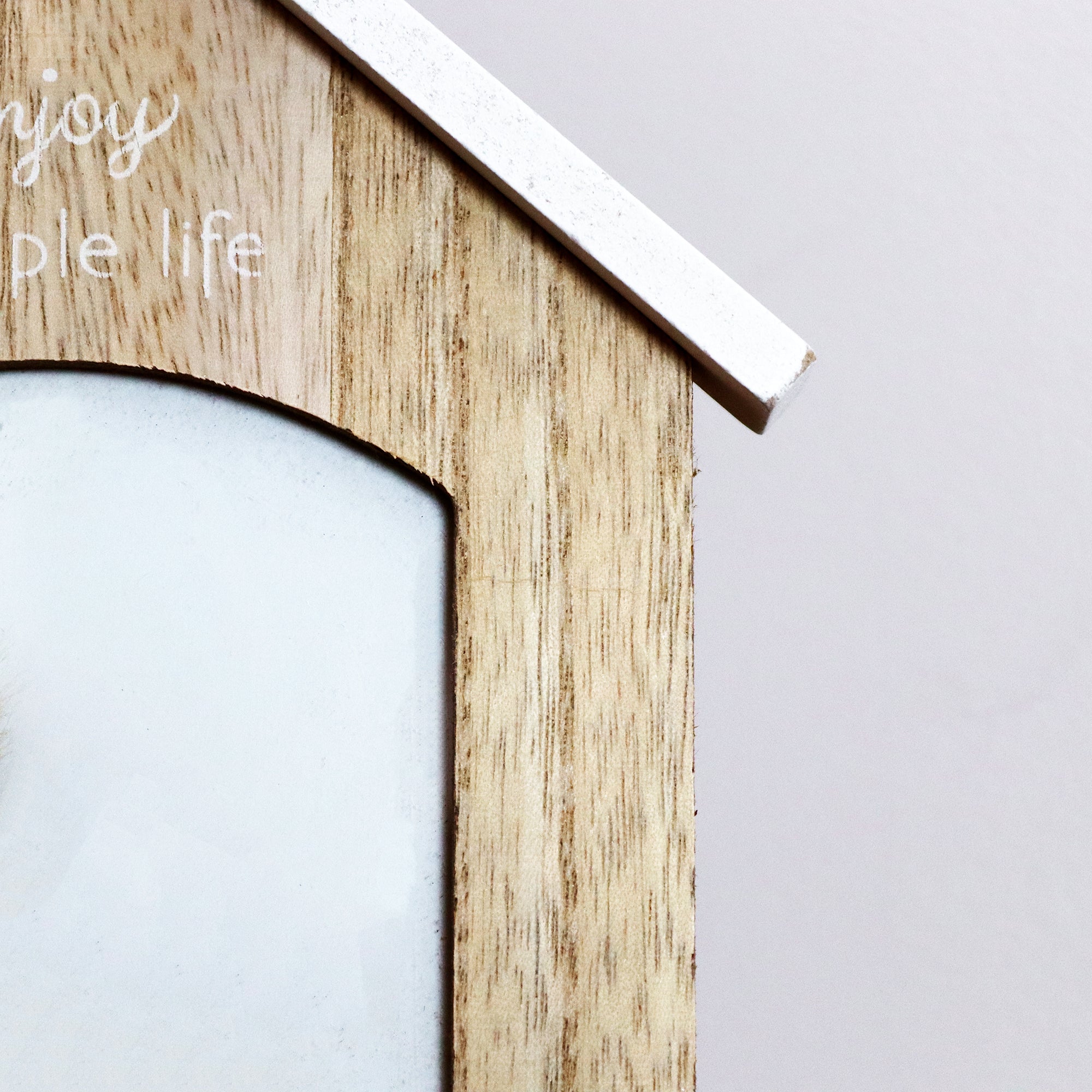 Rustic Pampas Pot Photo Frame