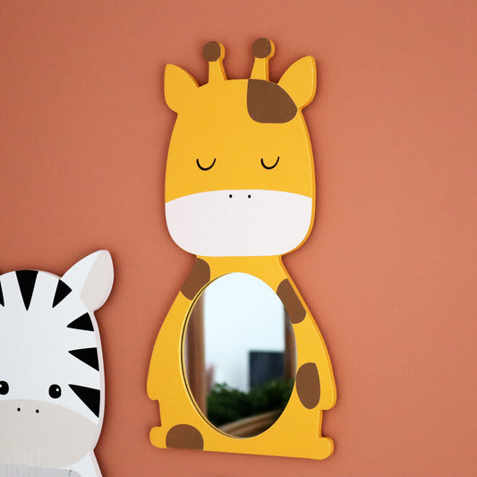 Giraffe Childrens Wall Mirror