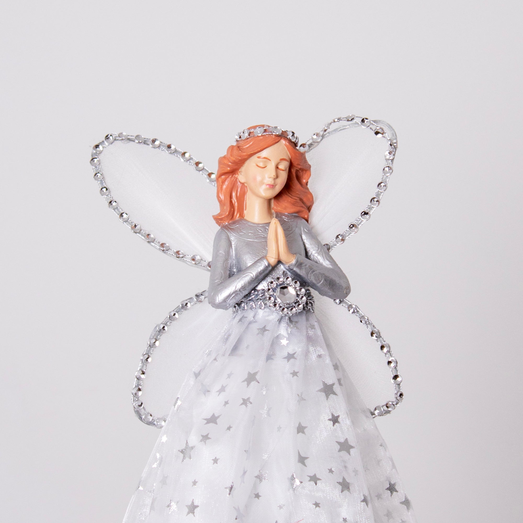 Silver Angel Tree Topper