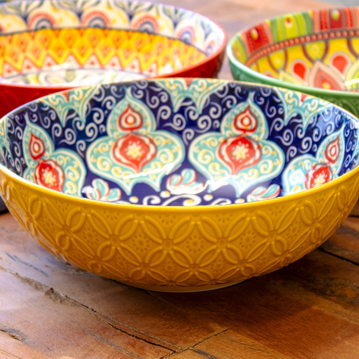 Set Of 3 Tuscany Serving Bowls - 26cm