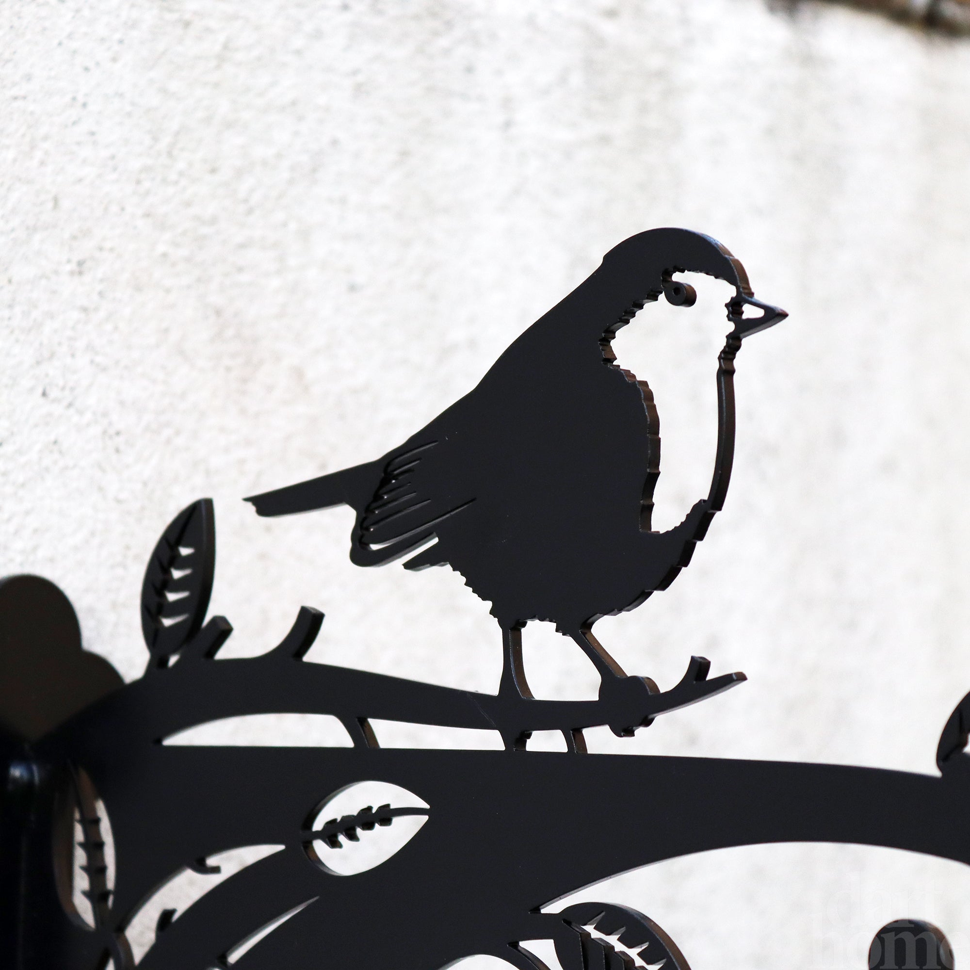 Steel Perched Robin Hanging Basket Bracket