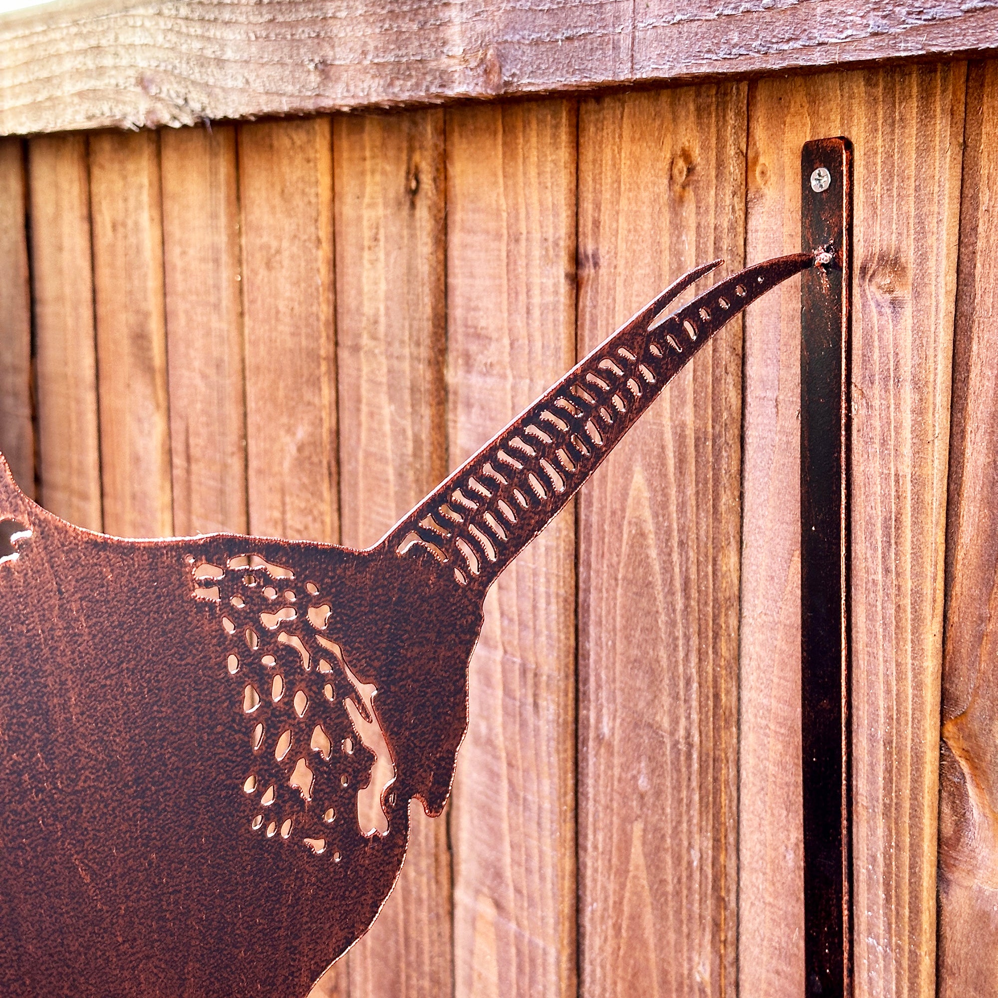 Steel Copper Effect Pheasant Bird Feeder Hanger