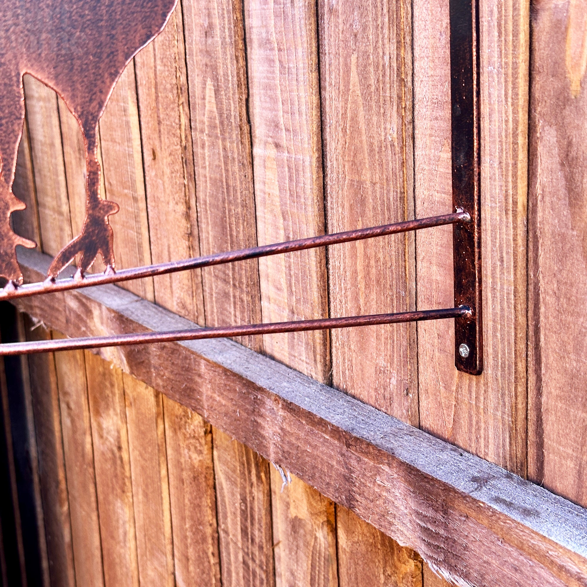 Steel Copper Effect Pheasant Bird Feeder Hanger