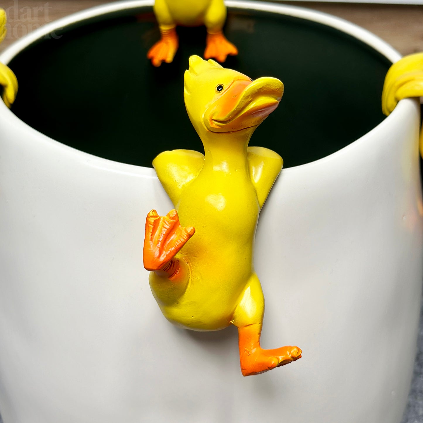 Set mit 4 Dizzy Duck Topfaufhängern
