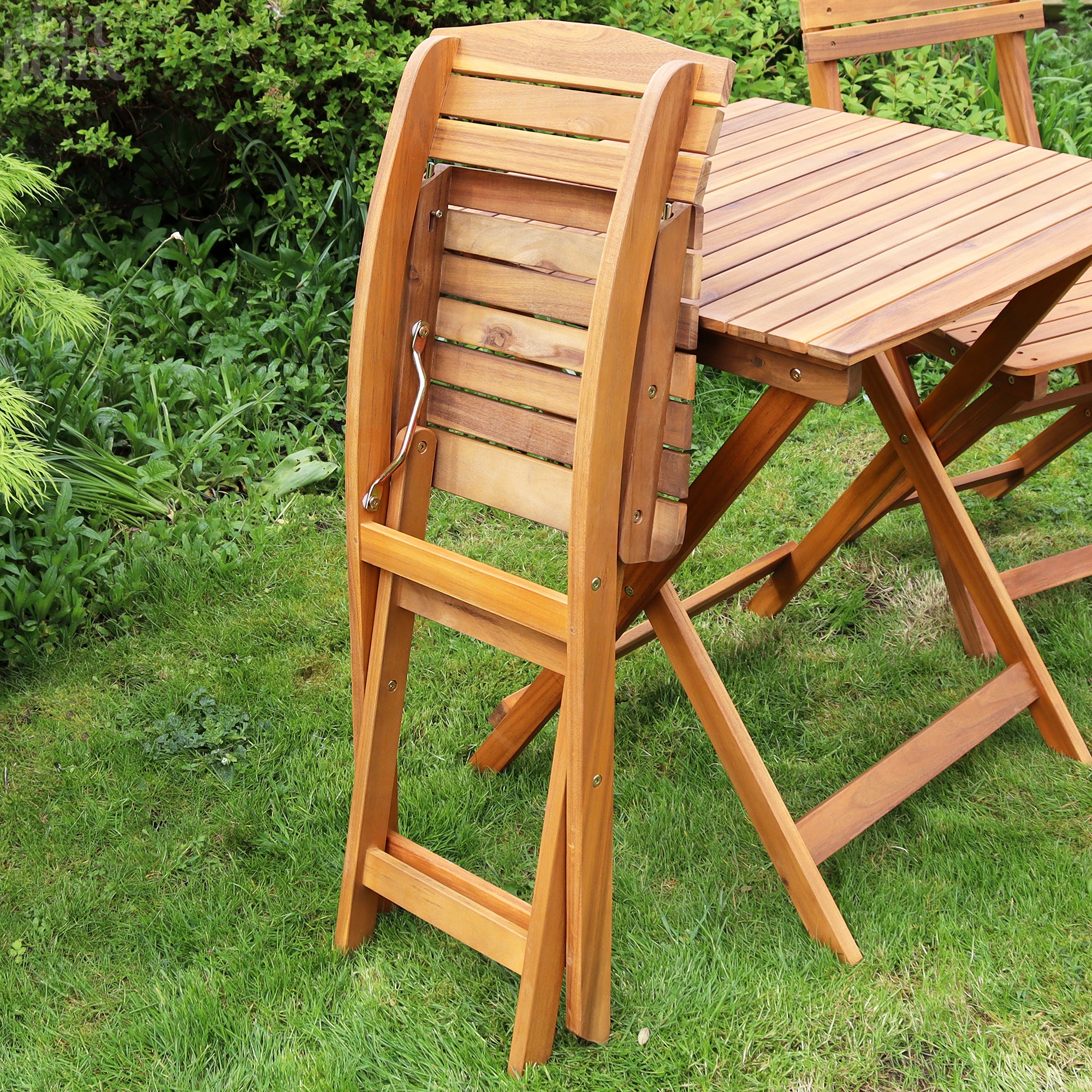 Acacia Hardwood 3 Piece Garden Bistro Set