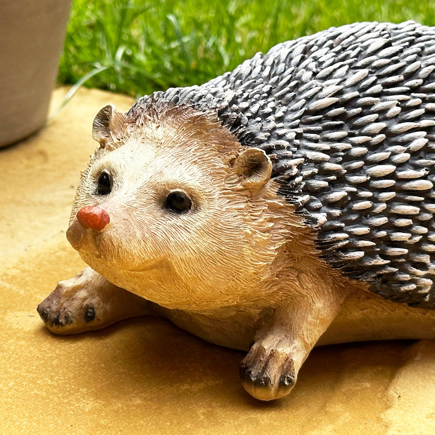 Cute Hedgehog Garden Ornament
