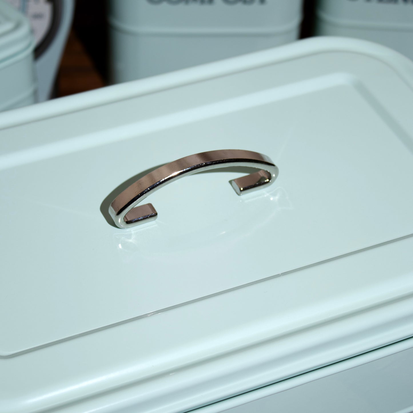 Retro Blue Bread Bin