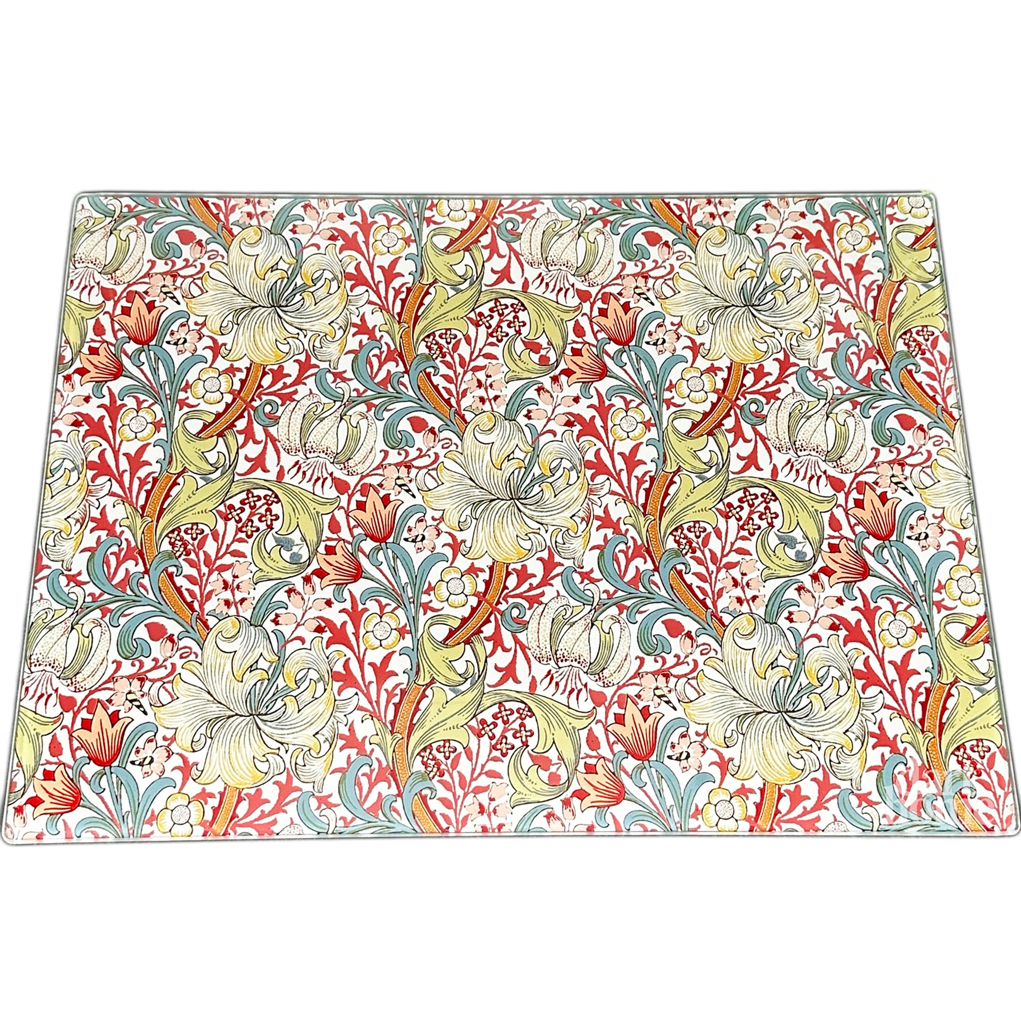 William Morris Golden Lily Glasschneidebrett