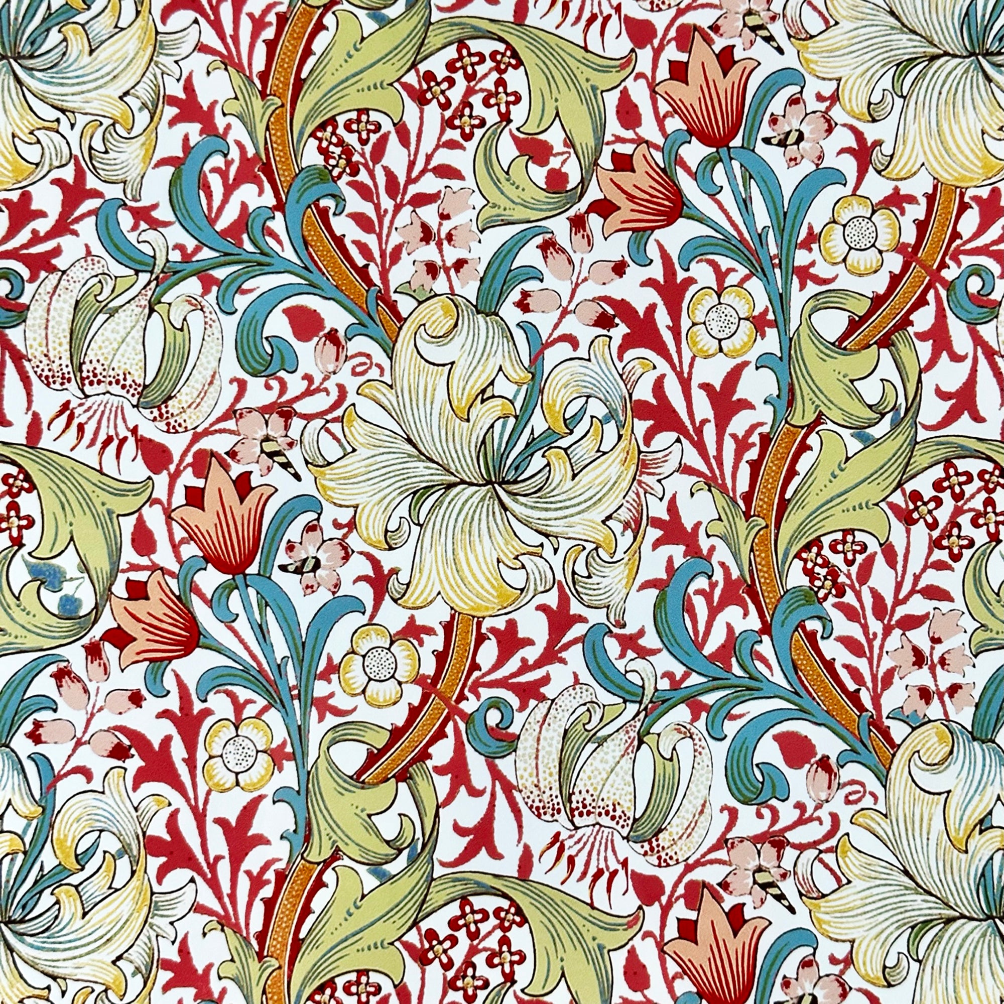 William Morris Golden Lily Glasschneidebrett