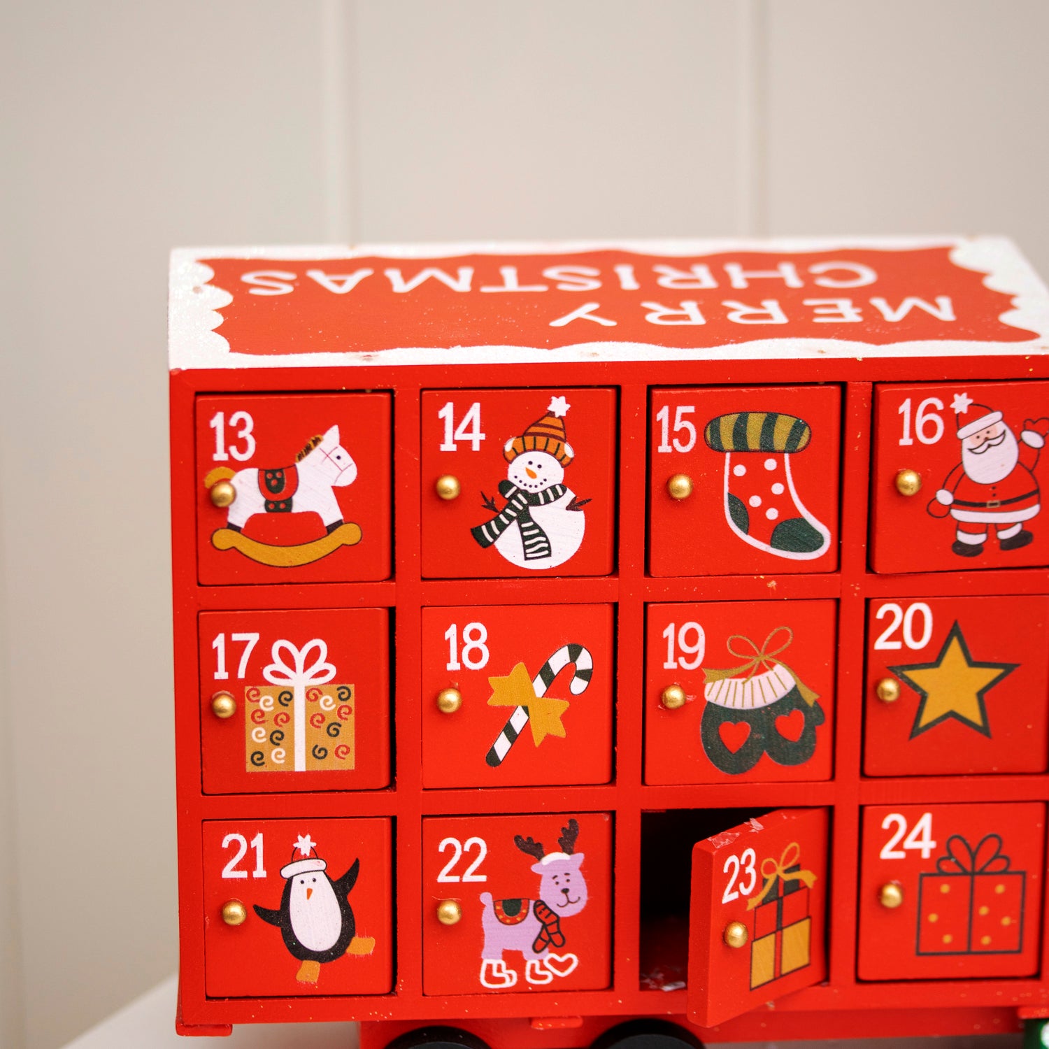 Christmas Truck 24 Door Advent Calendar