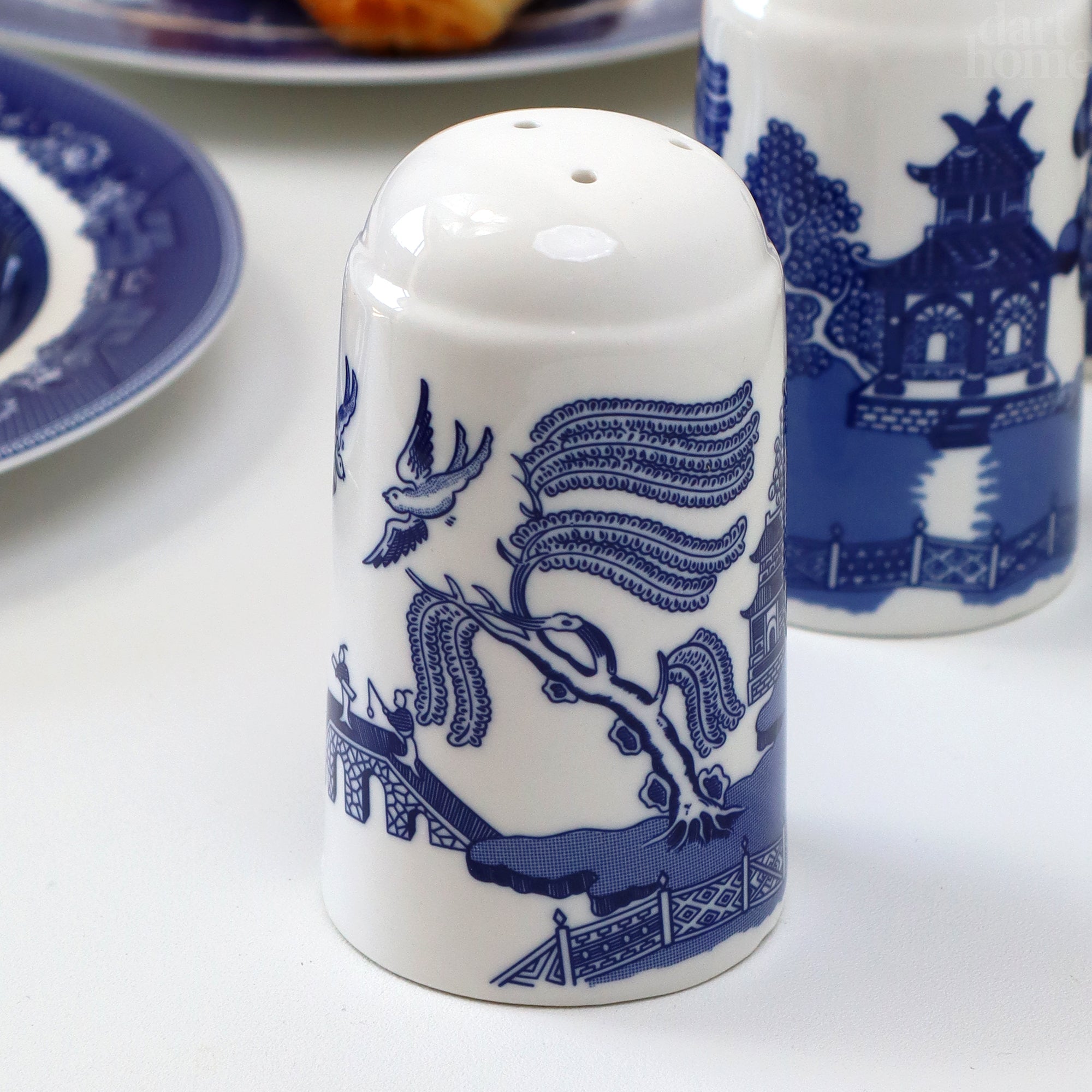 Blue Willow Salt And Pepper Shakers