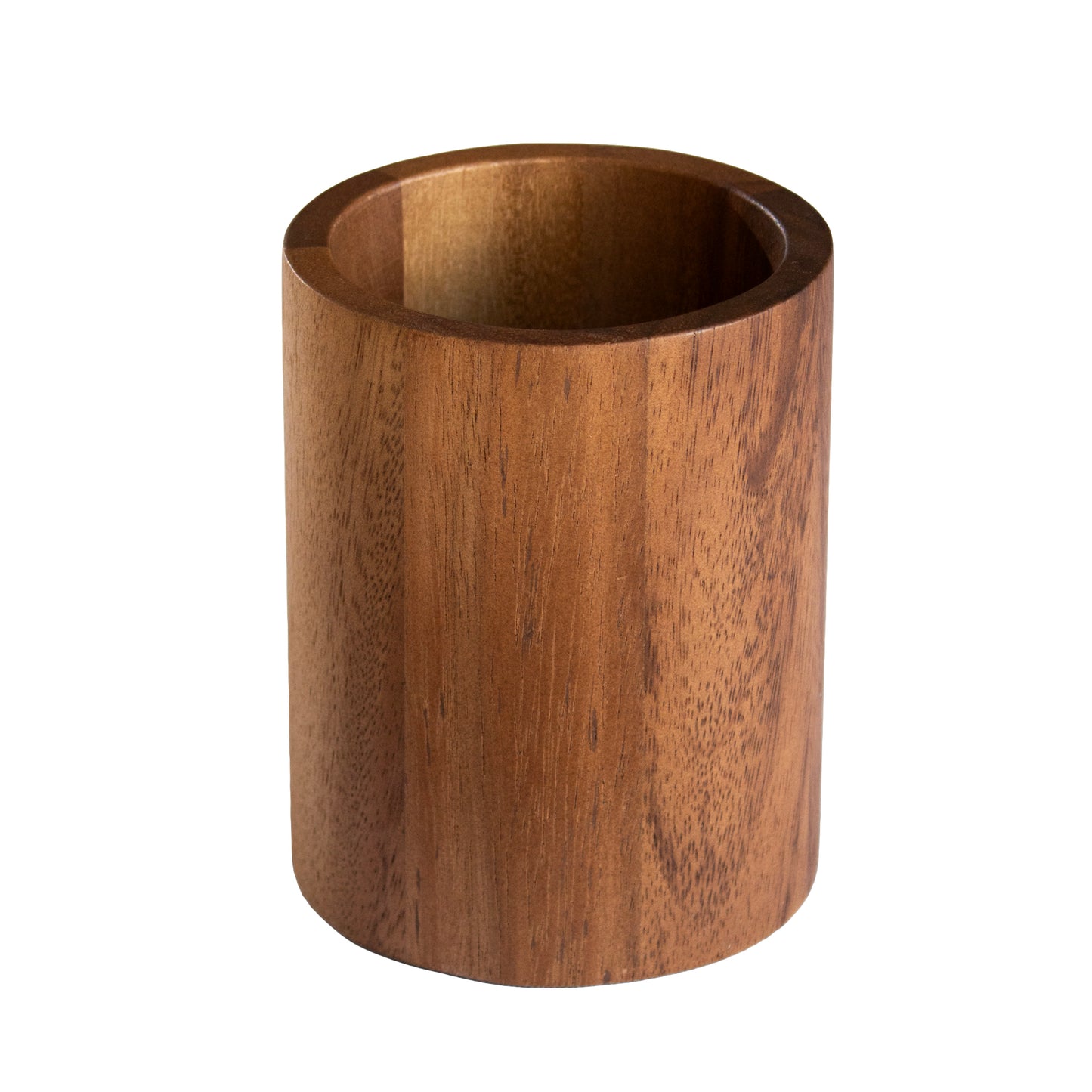 Acacia Wood Utensil Holder