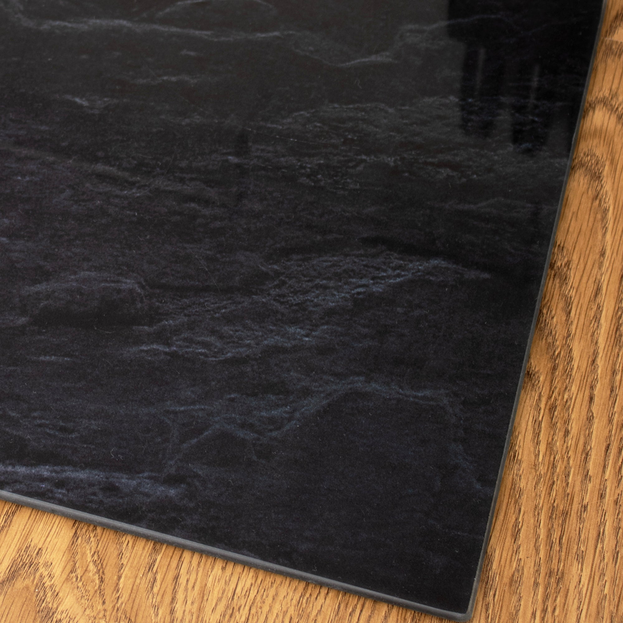 Black Slate Glass Worktop Saver