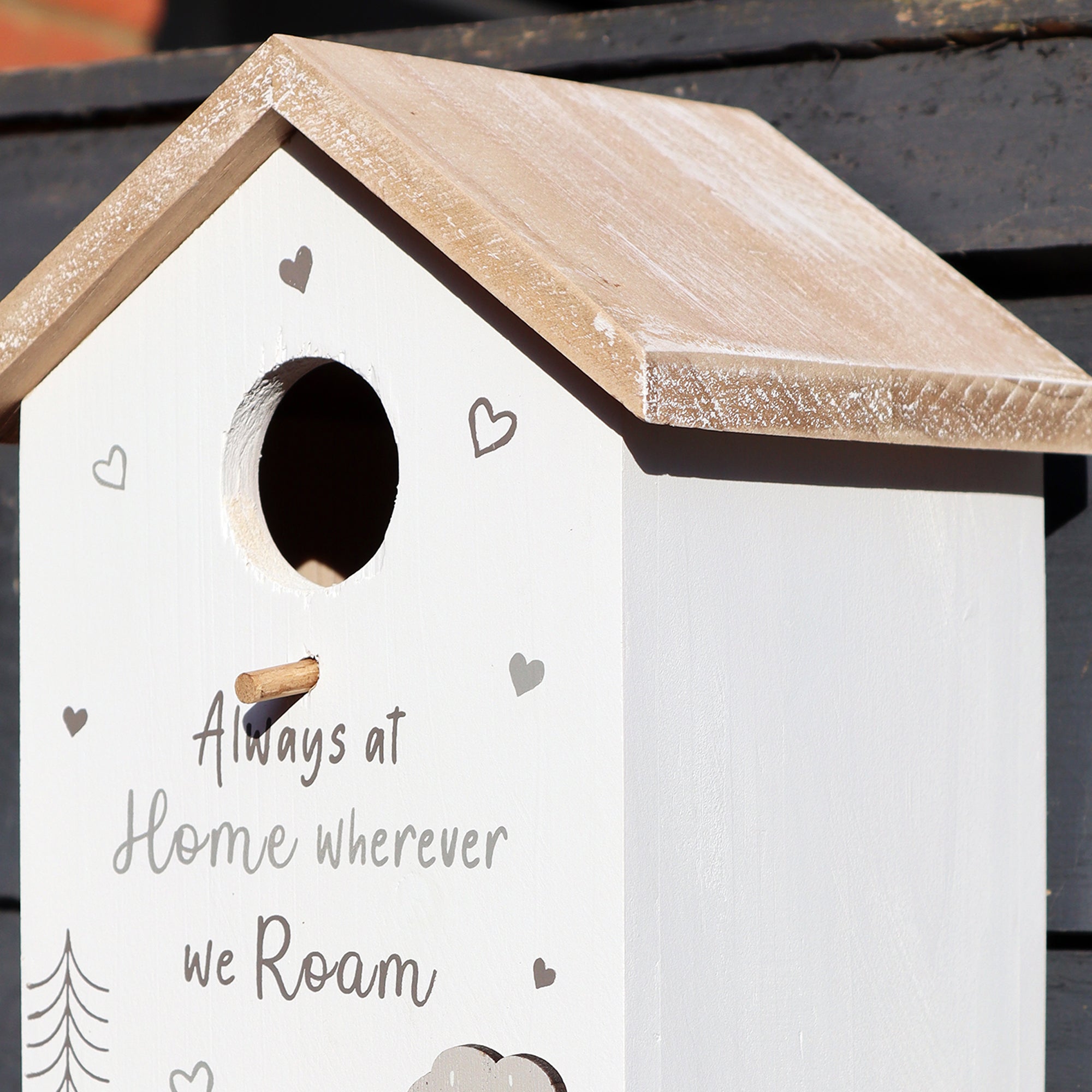 Wooden Caravan Bird House