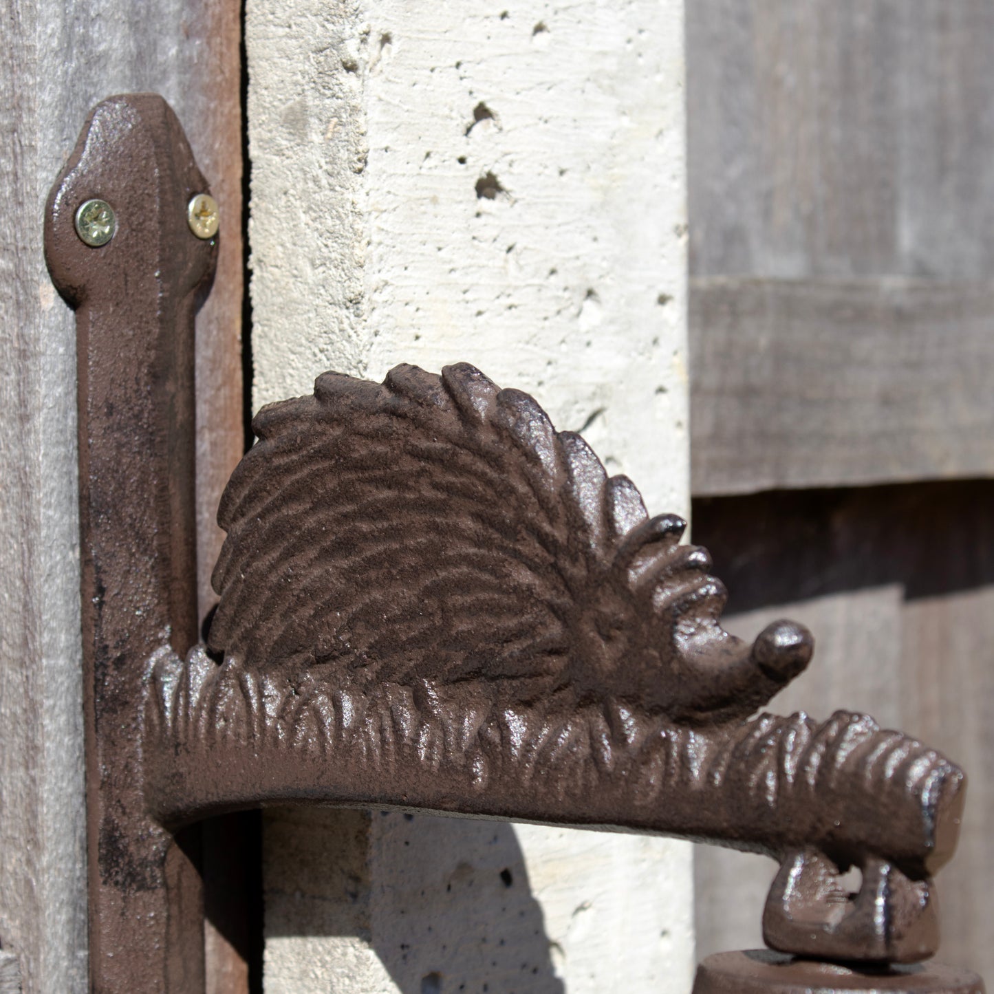Cast Iron Hedgehog Door Bell