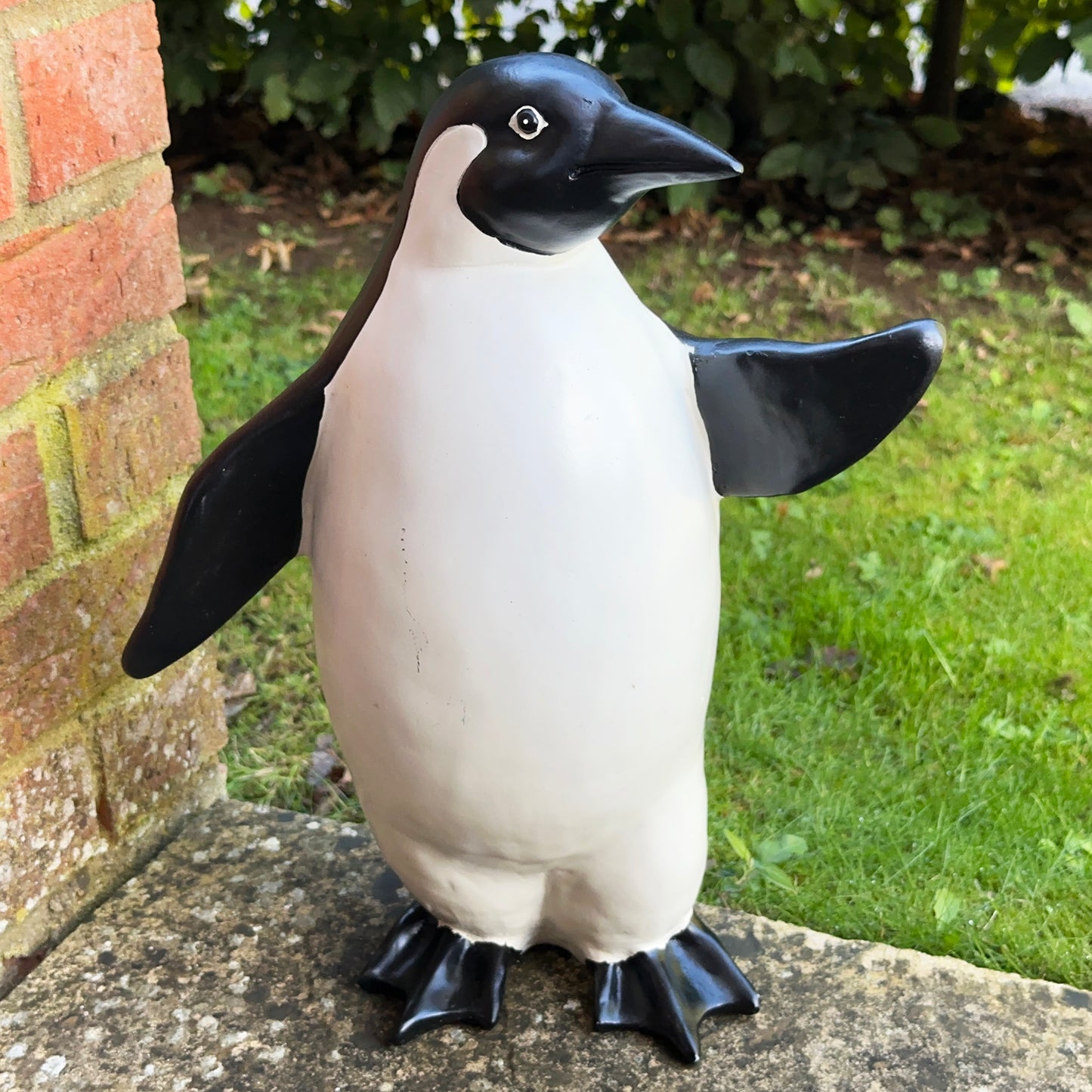Large Penguin Pair Garden Sculptures