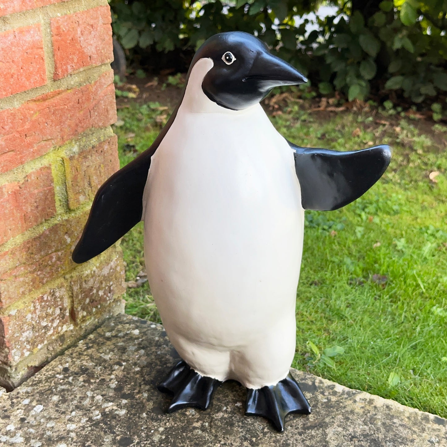 Large Penguin Pair Garden Sculptures