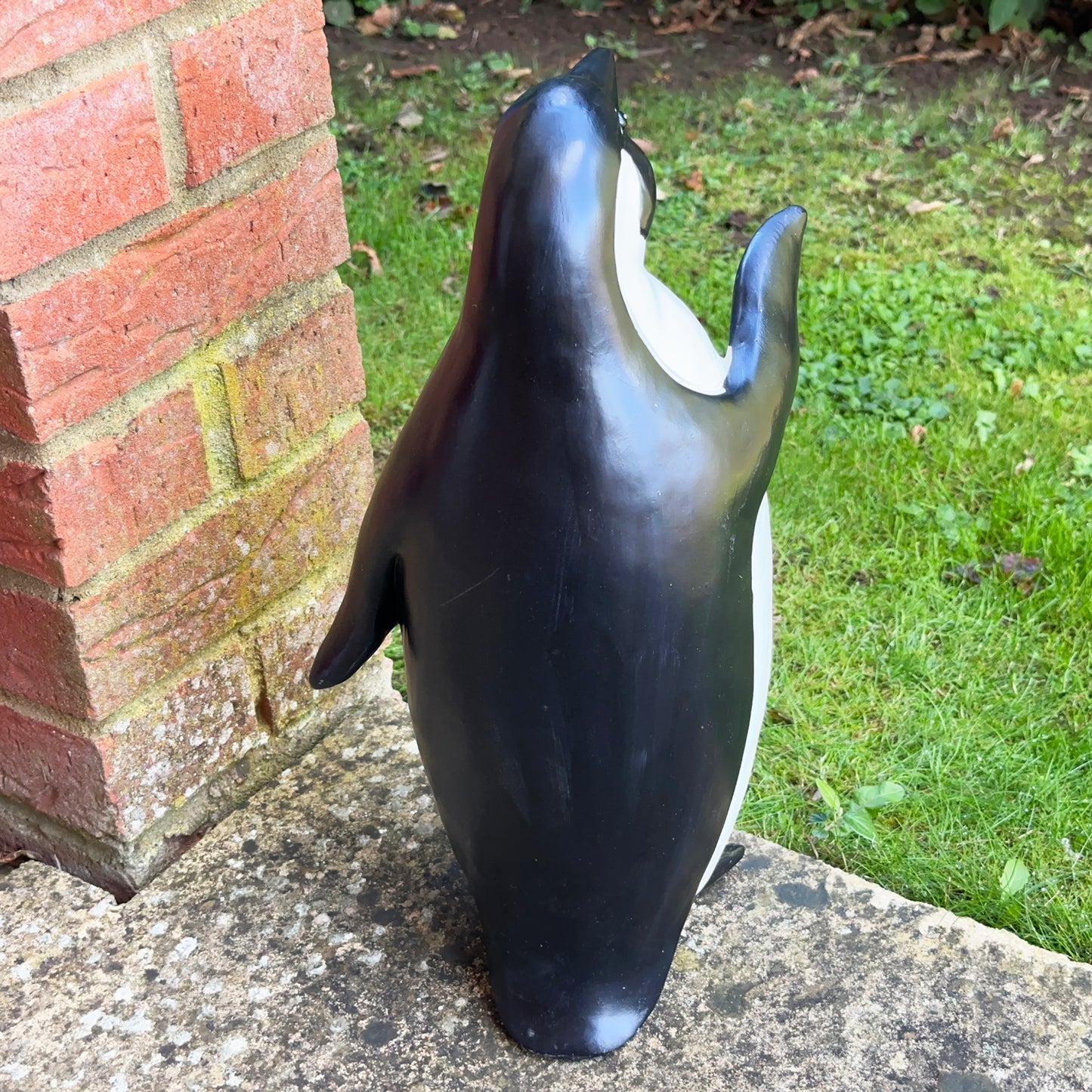 Large Penguin Pair Garden Sculptures