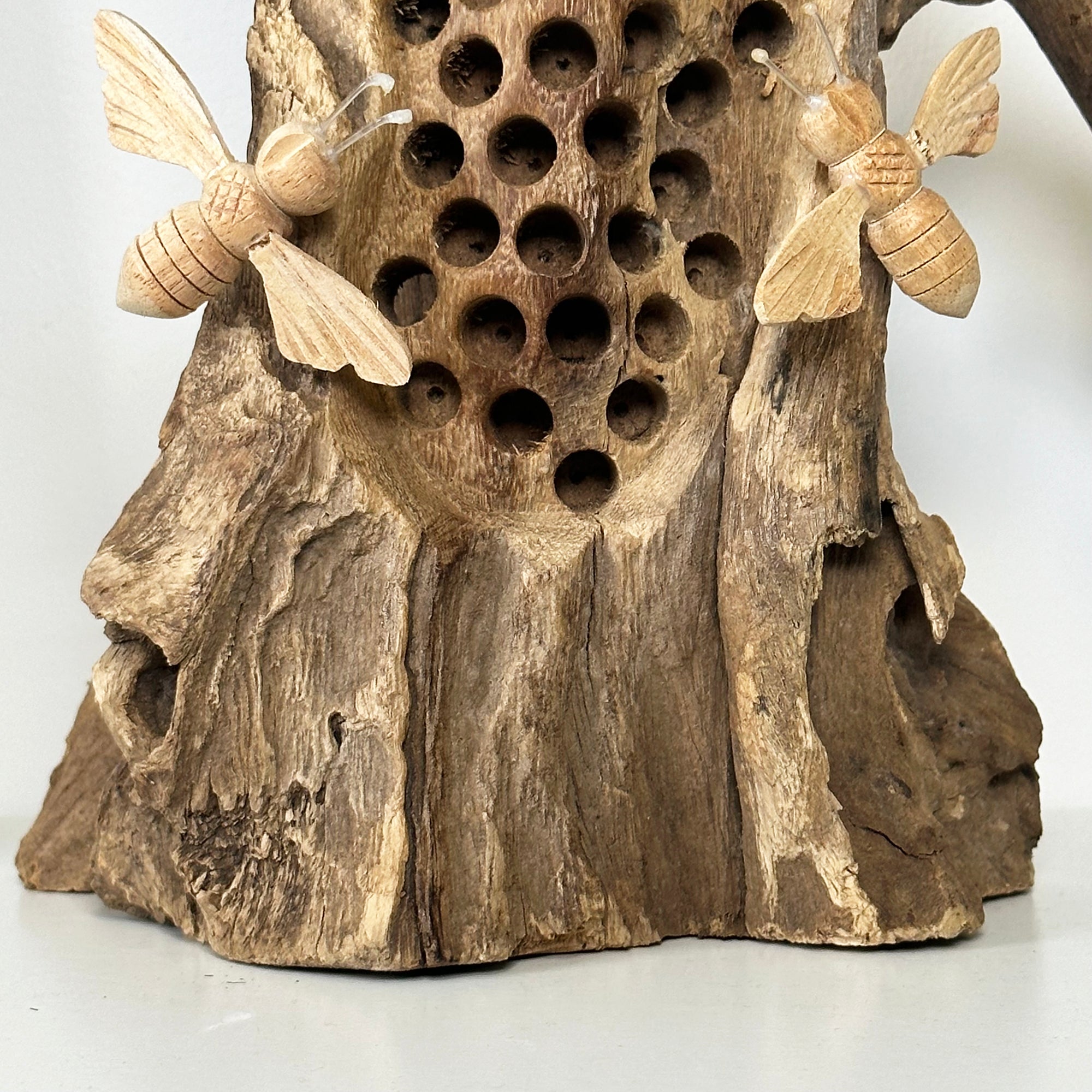 Teak Root Beehive Sculpture