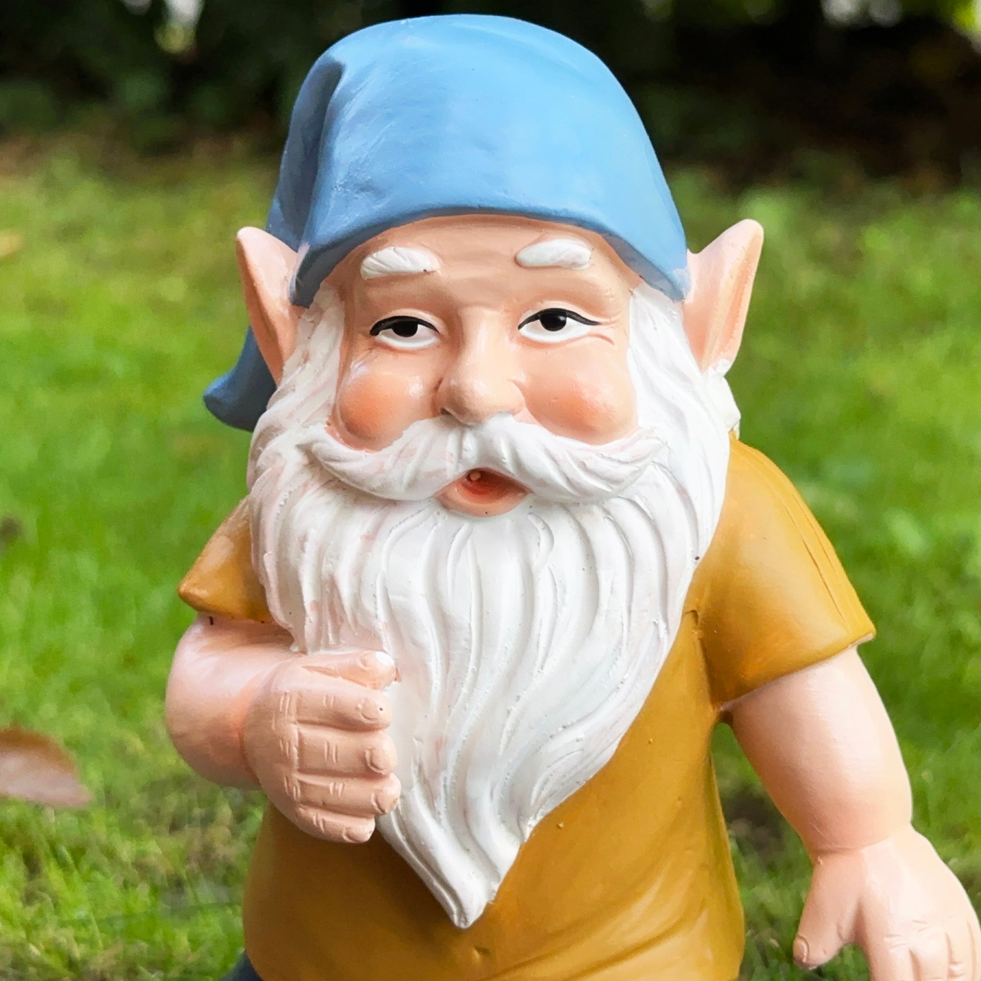 Gelber Top-Fußballer-Zwerg