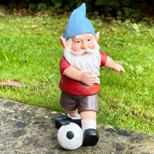 Red Top Footballer Gnome