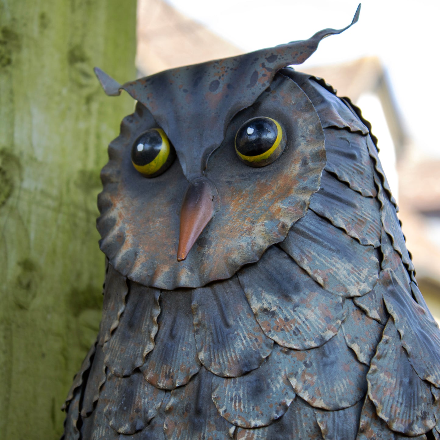 Metal Owl Wall Decoration