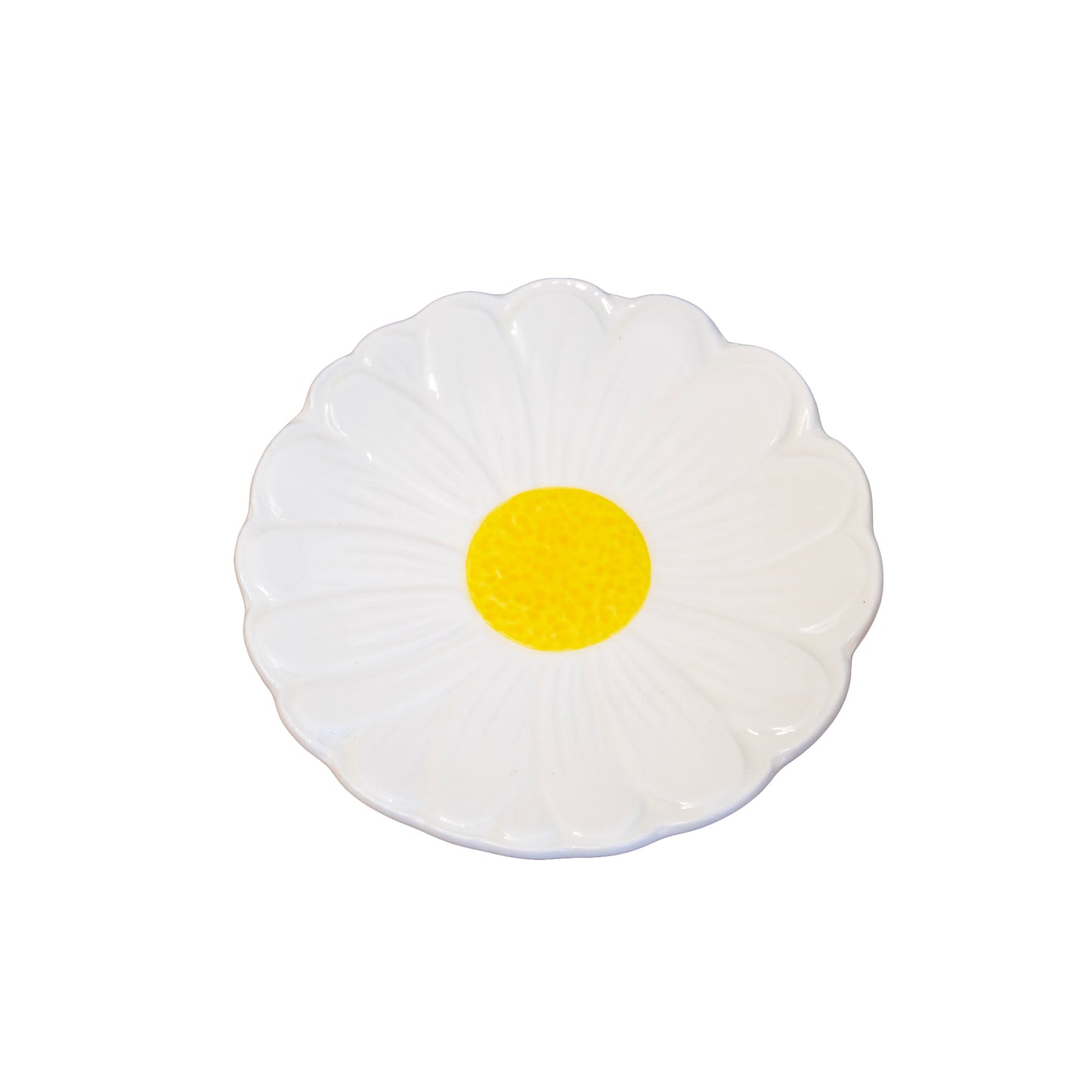 White Daisy Teabag Tidy