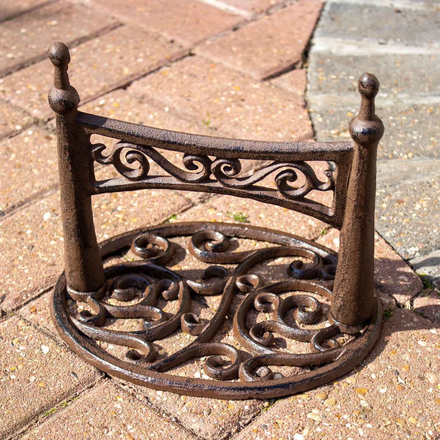 Cast Iron Ellipse Boot Scraper