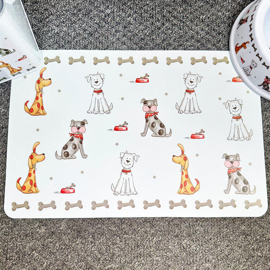 Puppy Crew Dog Placemat