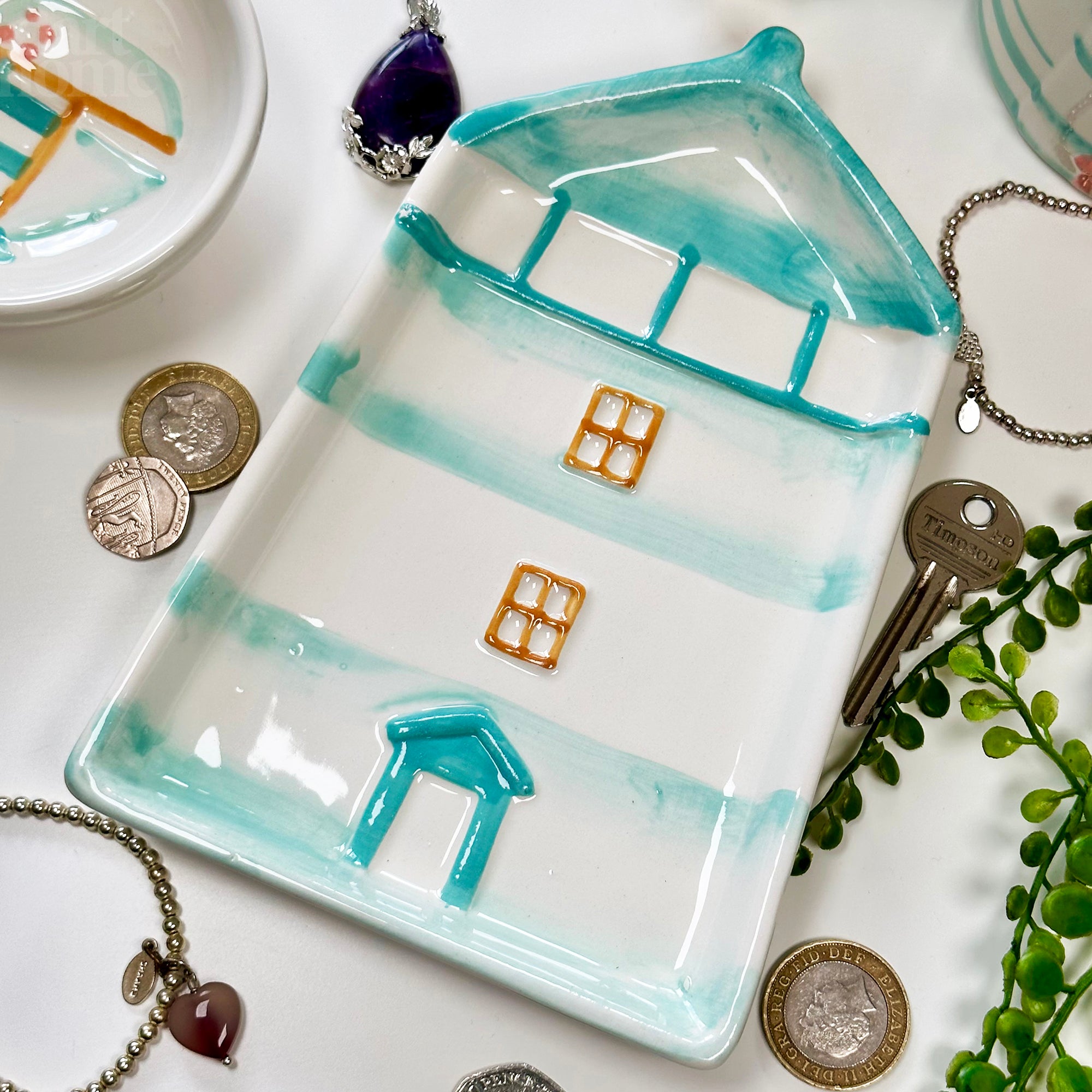Darthome Ceramic Lighthouse Plate 13x20cm