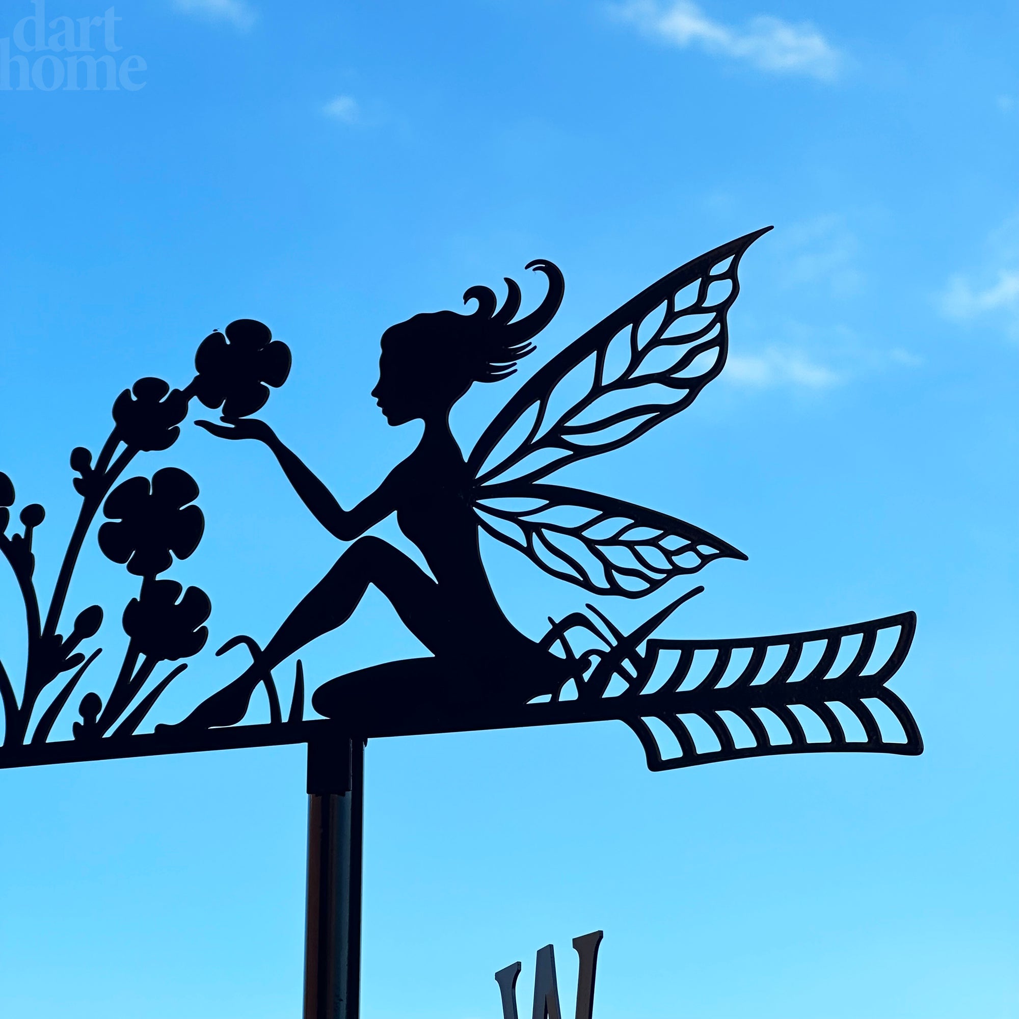 Feen-Silhouette-Wetterfahne