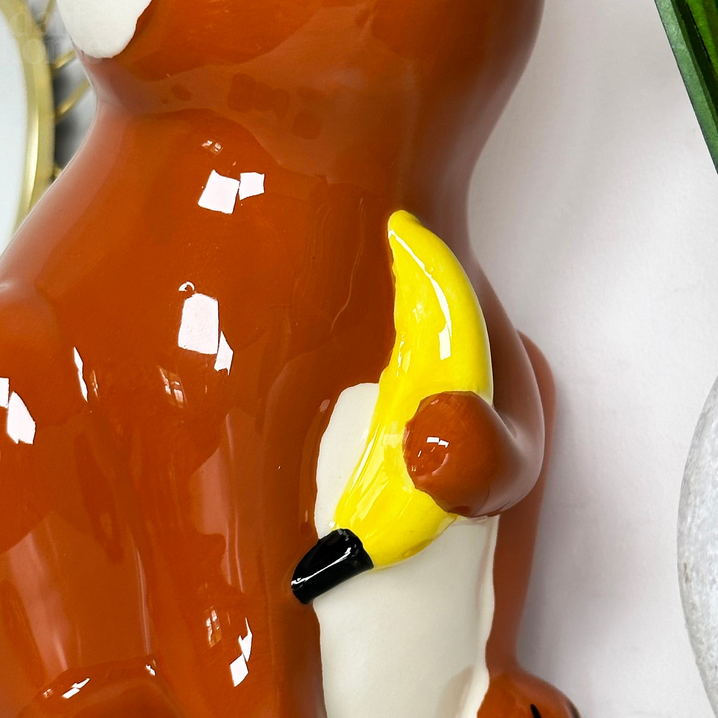 Monkey With Banana Money Bank