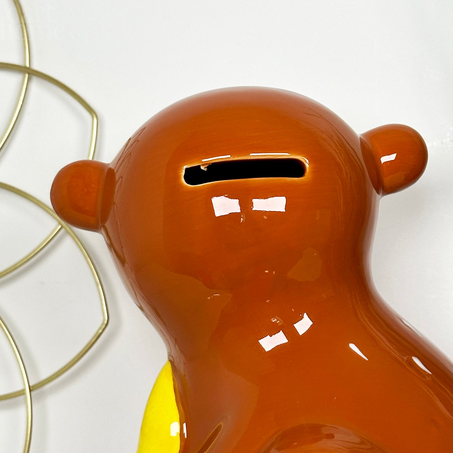 Monkey With Banana Money Bank